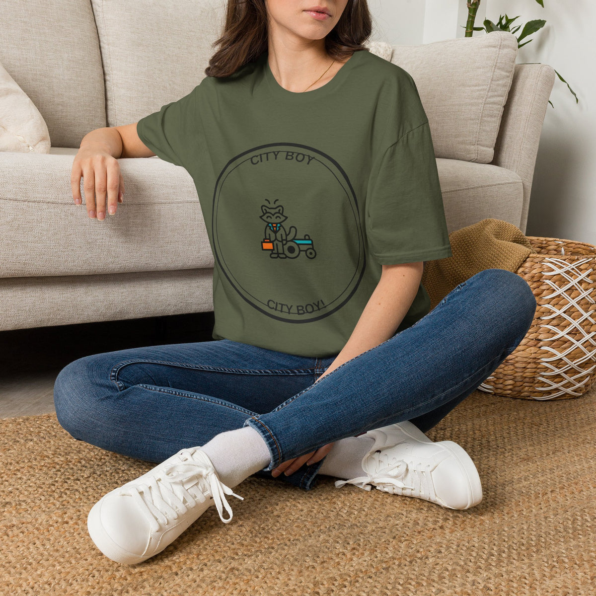 City Boy T-Shirt — Cute Cartoon Scooter Logo Tee - Trending Now - August 2026