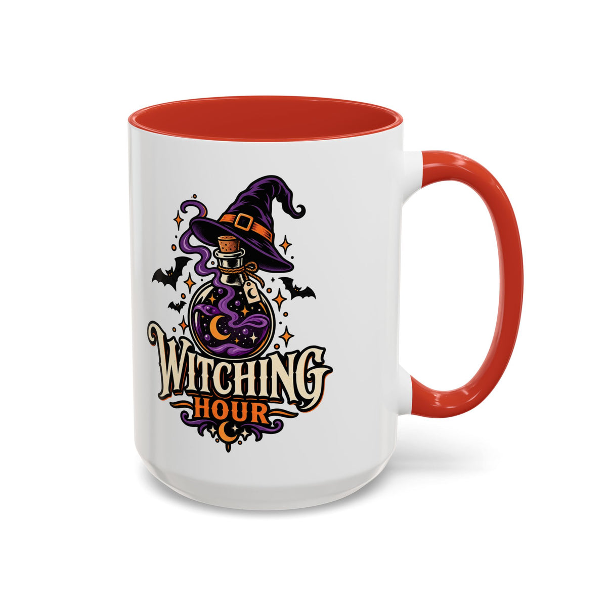 Witching Hour Coffee Mug — Halloween Witch Potion Accent Mug (11/15oz)