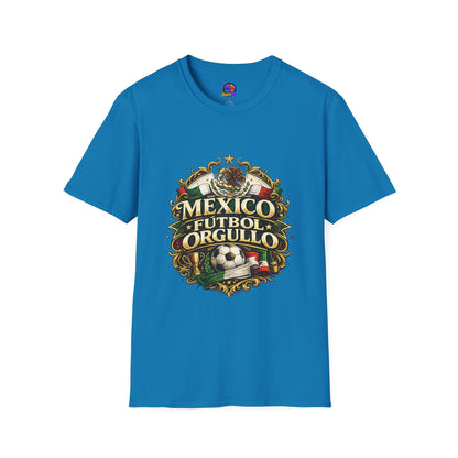 Mexico Fútbol Orgullo T-Shirt — Mexican Soccer Pride Graphic Tee