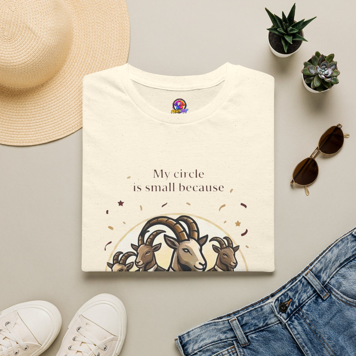 Capricorn Zodiac T-Shirt — "My Standards Are High" Astrology Tee