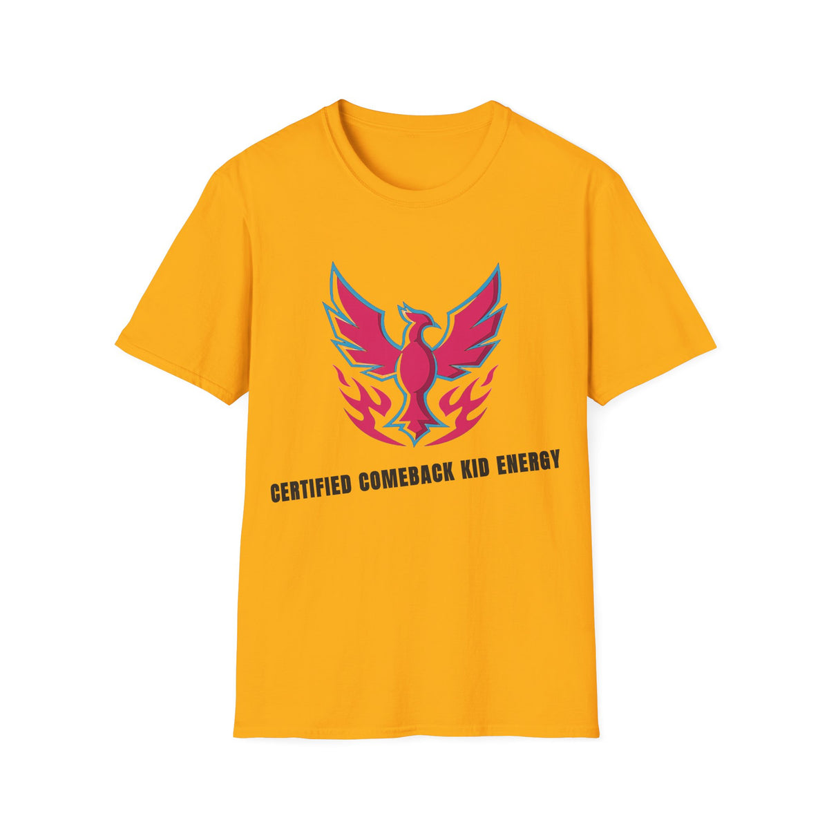 Phoenix Graphic T-Shirt — 'Certified Comeback Kid' Motivational Tee - Trending Now - September 2026