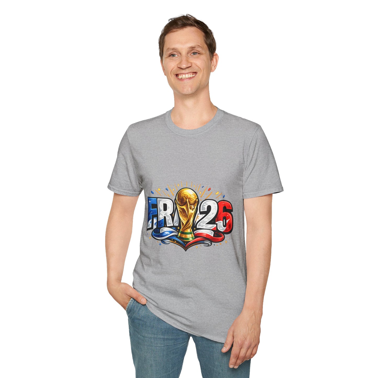 France World Cup Trophy 26 T-Shirt — Soccer Championship Fan Tee
