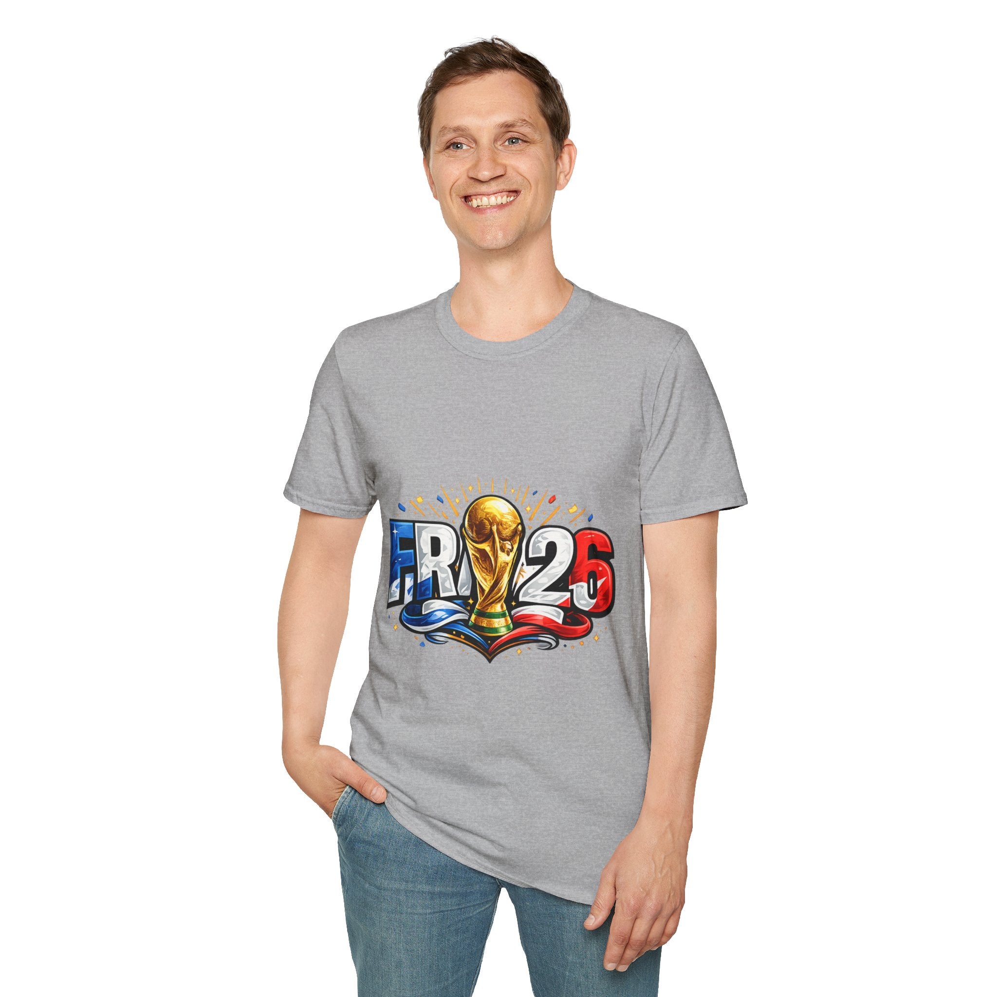 France World Cup Trophy 26 T-Shirt — Soccer Championship Fan Tee