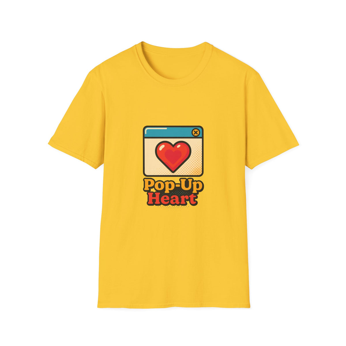 Pop-Up Heart T-Shirt — Cute Retro Heart Graphic Tee - Trending Now - October 2026