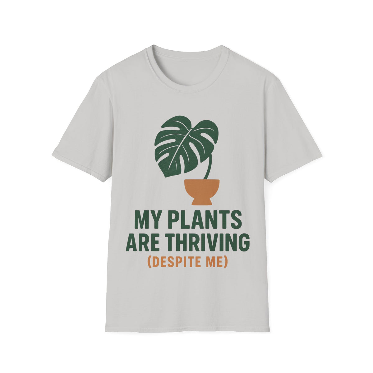 Plant Lover T-Shirt — 'My Plants Are Thriving, Therapy Not' Potted Monstera Tee - Trending Now - September 2026