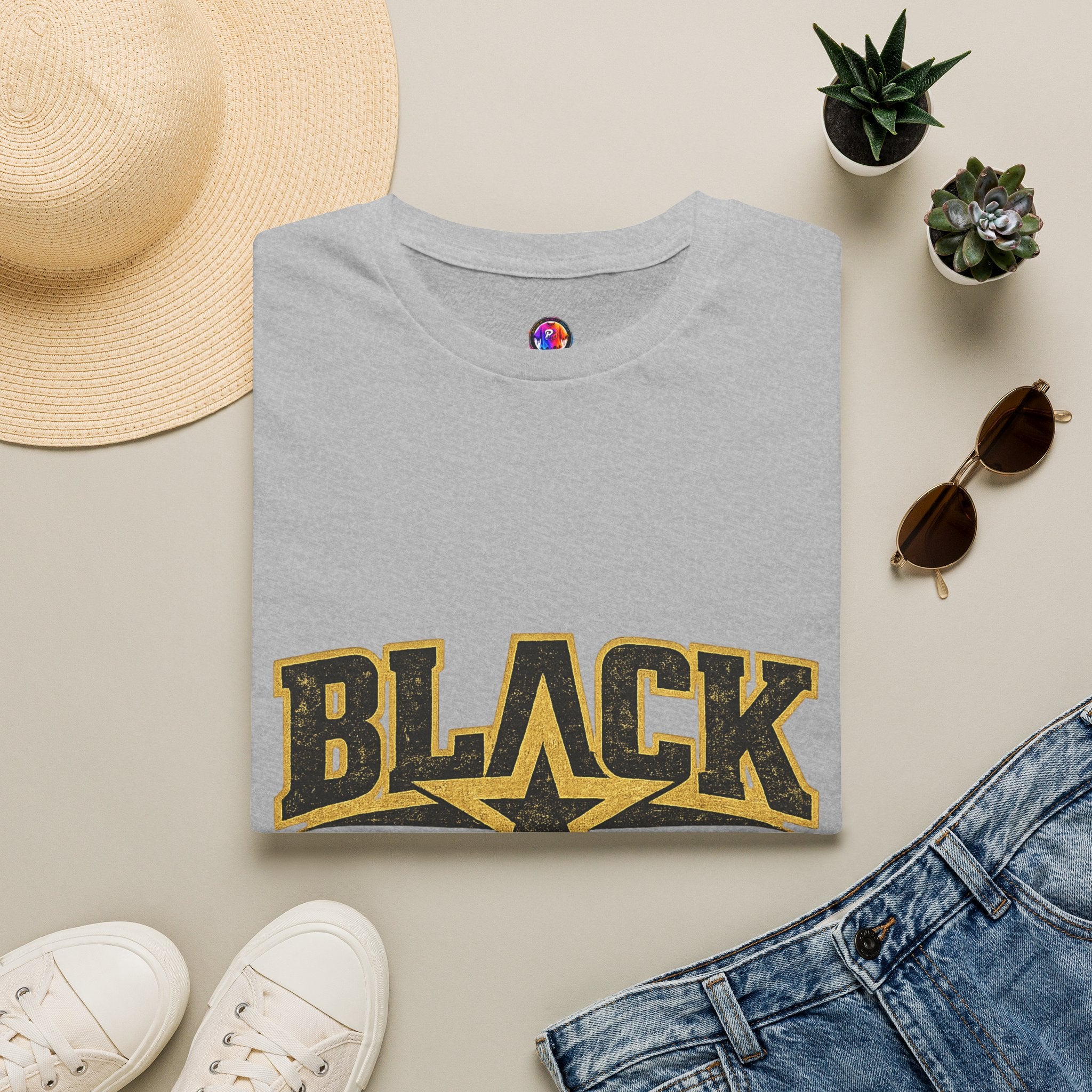 Ghana Black Stars T-Shirt — Bold Vintage Star Logo Tee