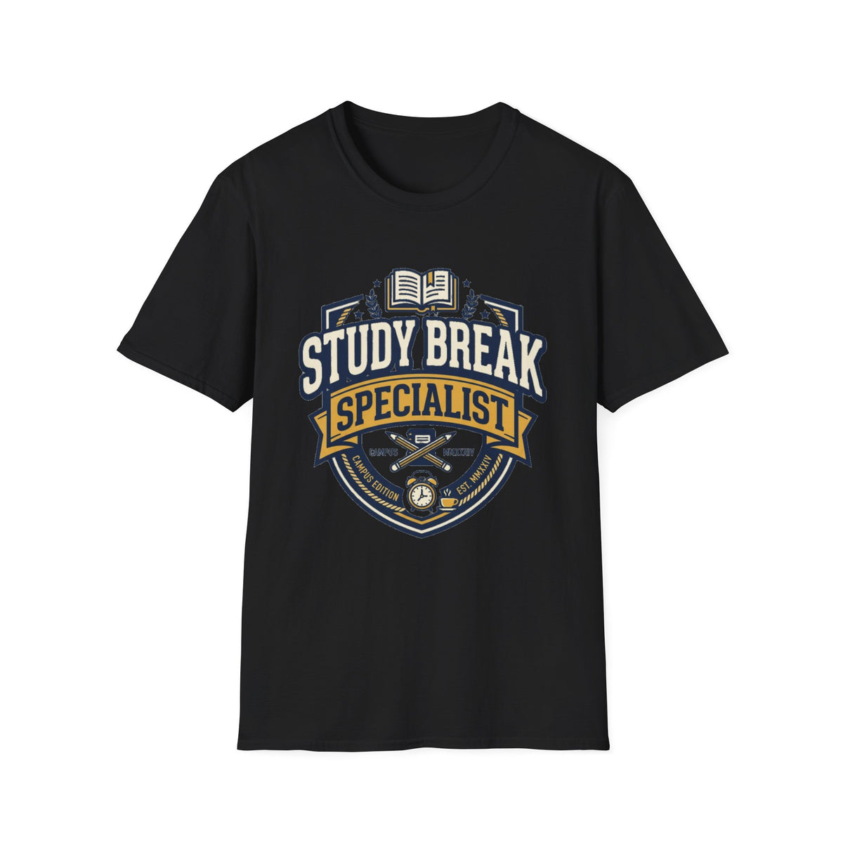 Study Break T-Shirt — 'Study Break Specialist' College Casual Tee - Trending Now - August 2026