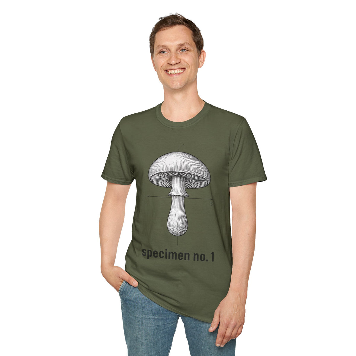 Minimal Mushroom T-Shirt — Subtle Fungi Graphic Tee - Trending Now - September 2026
