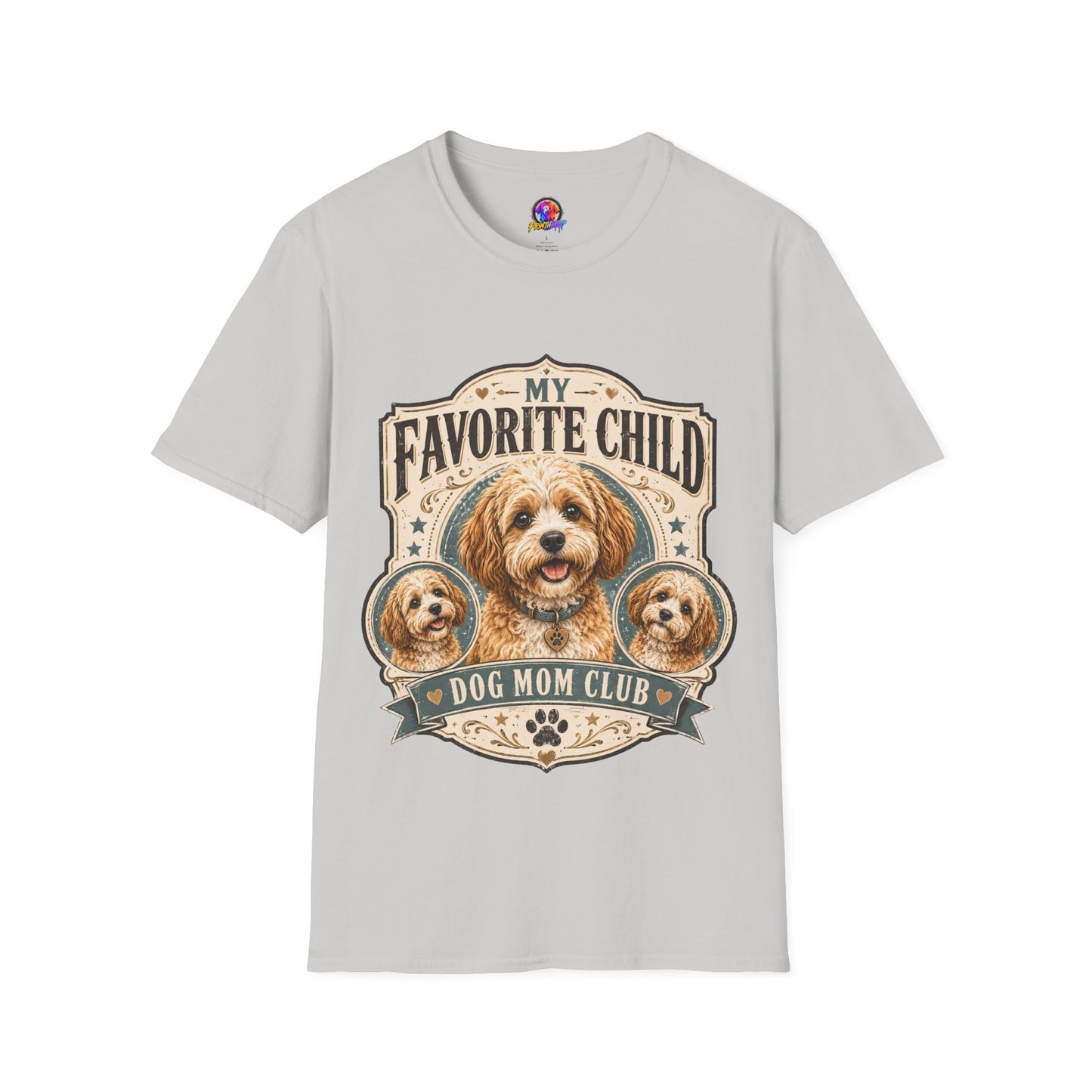 My Favorite Child Dog Mom Club T-Shirt — Cute Puppy Pet Lover Tee