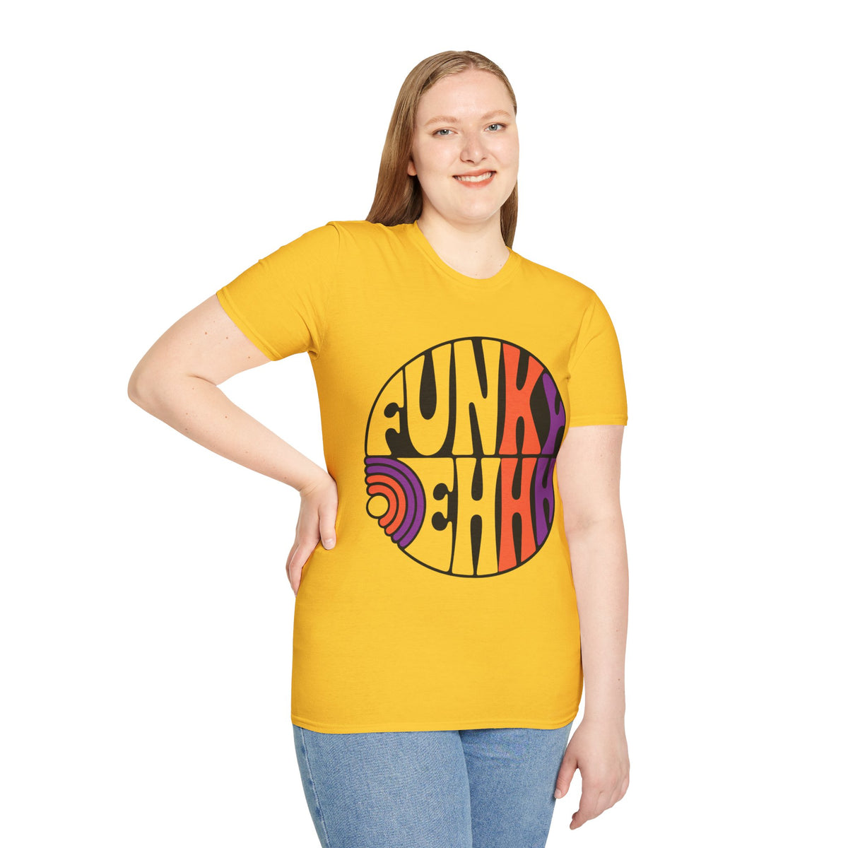 Funk Vibes Graphic T-Shirt — Retro 70s Circle Design - Trending Now - August 2026