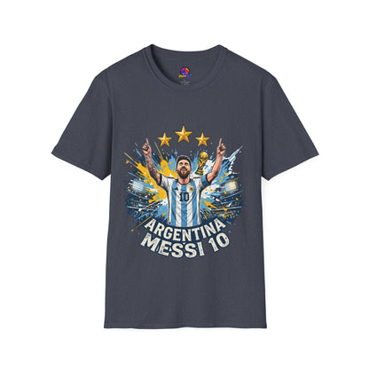 Argentina Messi Soccer T‑Shirt — World Cup Champion Fan Tee