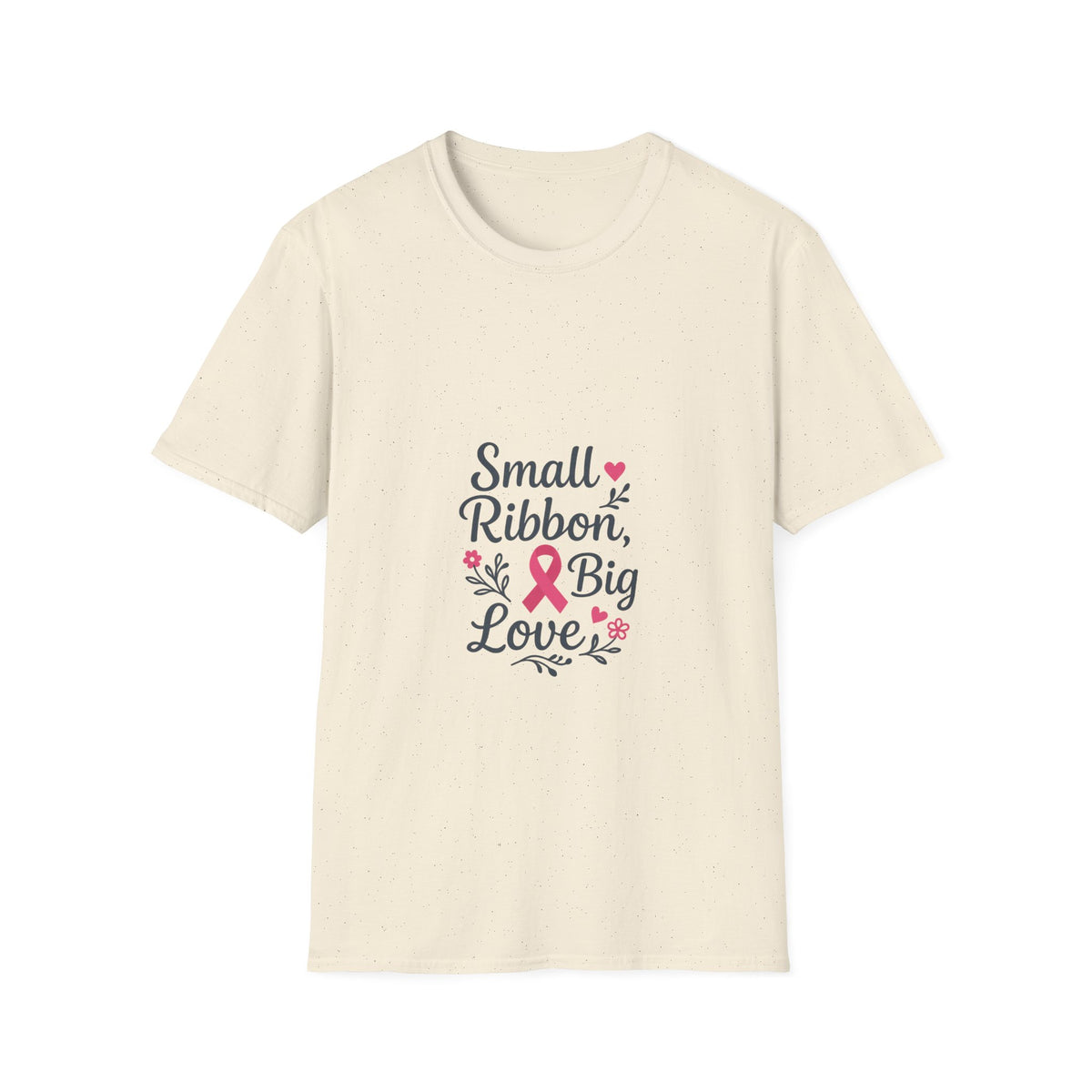 Breast Cancer Awareness T-Shirt — "Small Ribbon, Big Love" Pink Ribbon Tee - Trending Now - October 2026