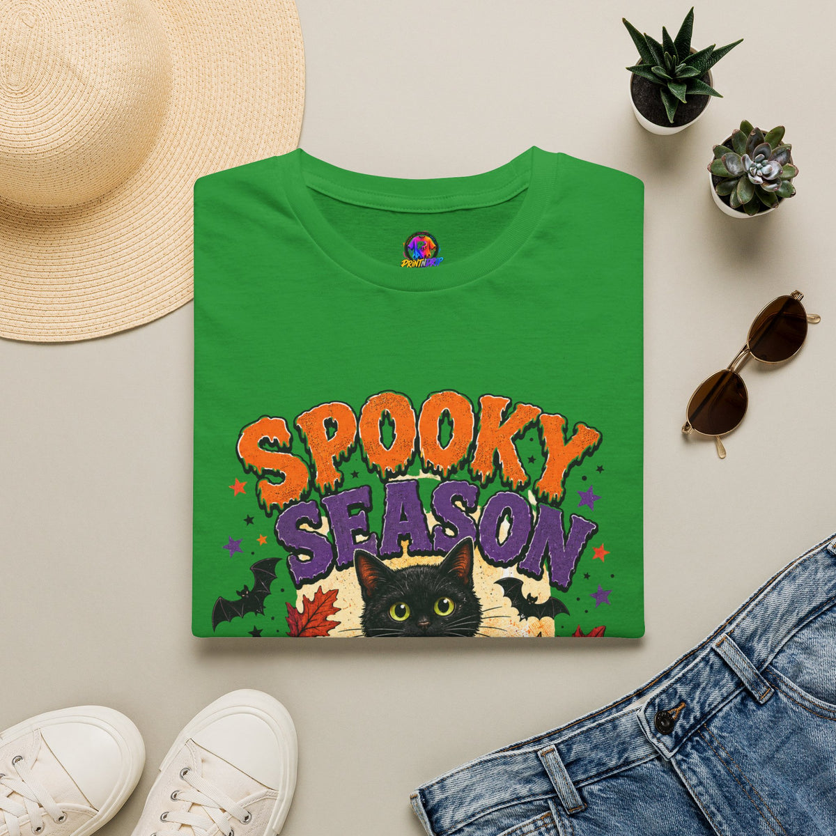 Halloween Spooky Season Unisex Softstyle T-Shirt