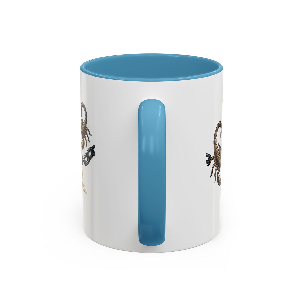 Scorpio Mug — "Fiercely Loyal. Easily Detached." Zodiac Coffee Cup