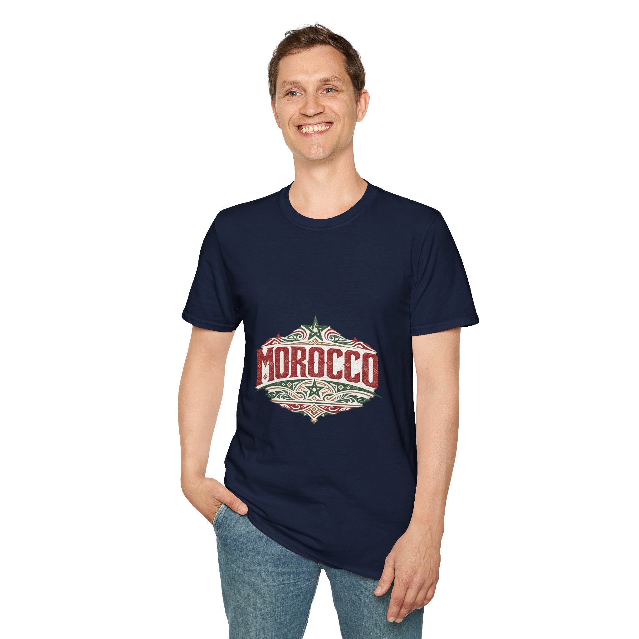 Morocco Vintage Graphic T-Shirt — Retro Travel Tee