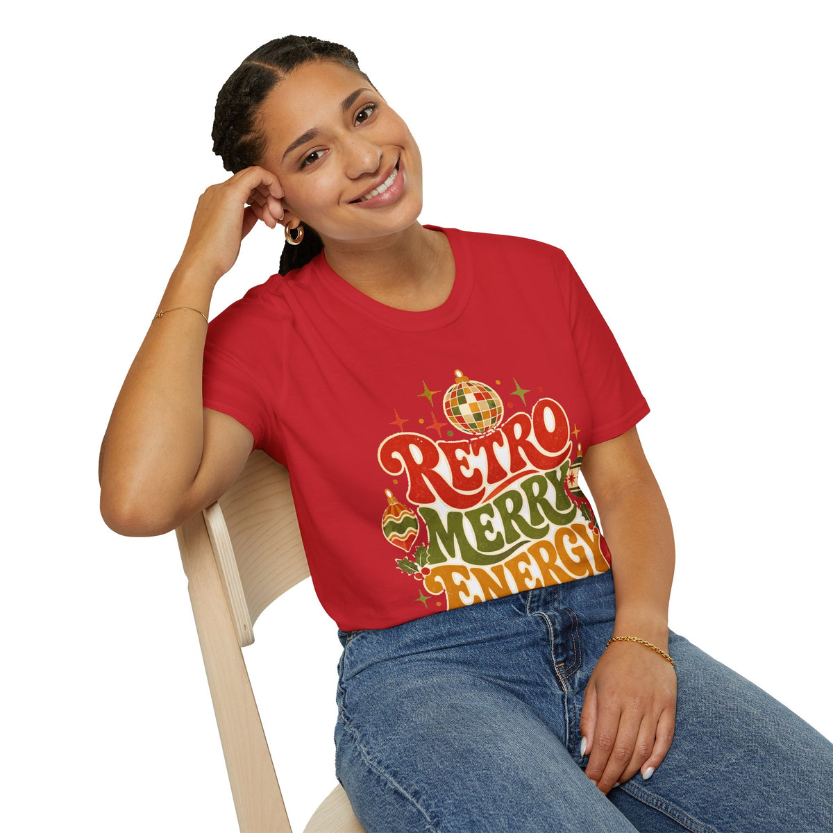 Retro Merry Energy T-Shirt