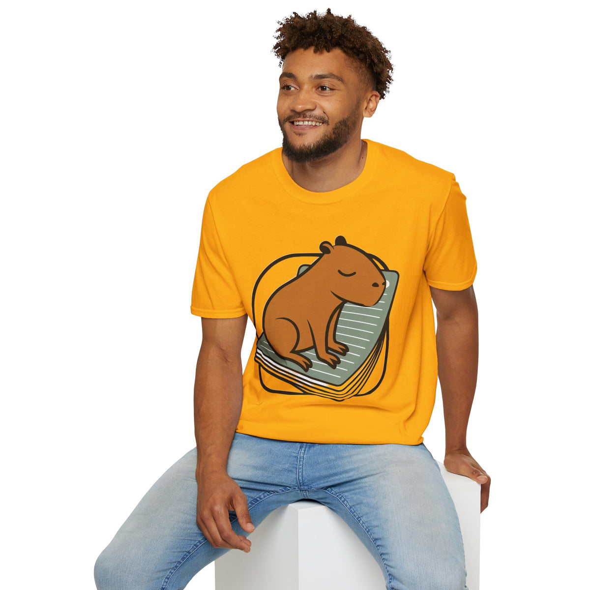 Capybara Nap T-Shirt — Cute Relaxed Capybara Illustration Tee - Trending Now - August 2026
