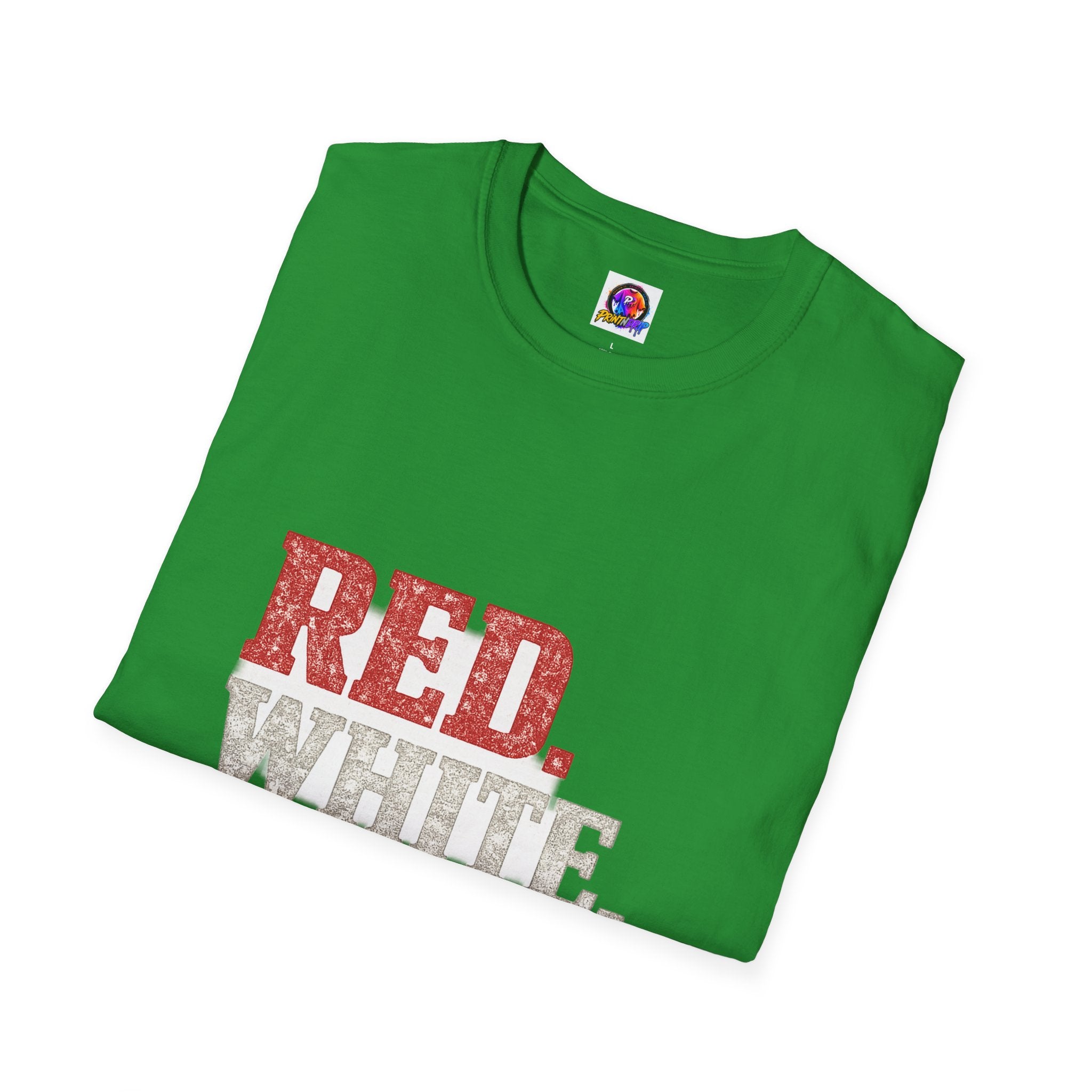 USA Patriotic 'Red. White. Go.' T-Shirt — 4th of July Independence Day Tee