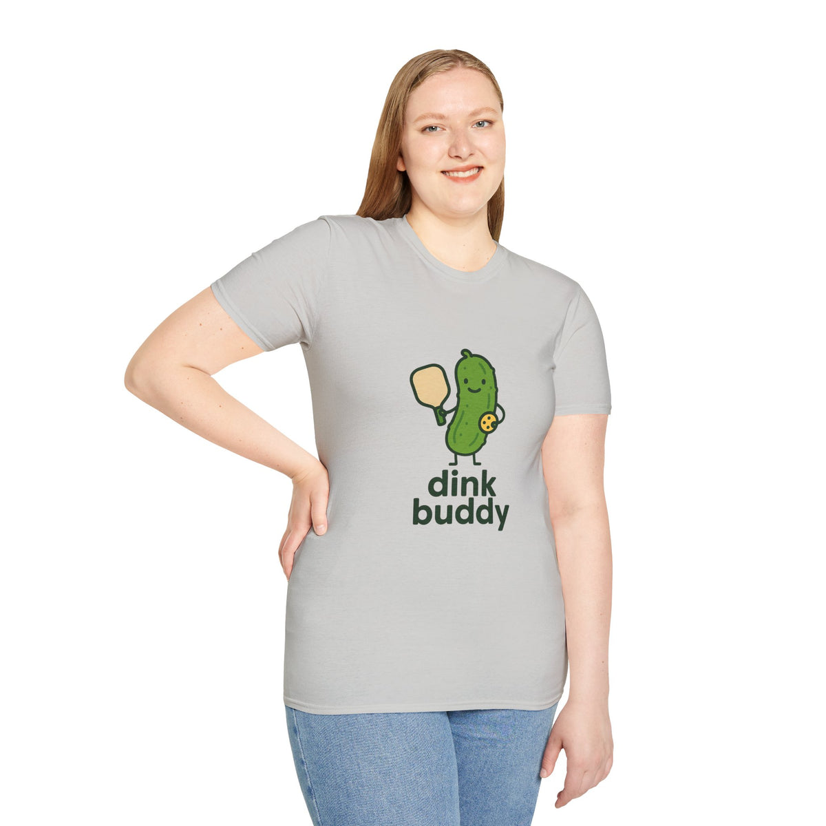 Pickle With Phone T‑Shirt — Cute Kawaii Pickle Texting Graphic Tee - Trending Now - August 2026