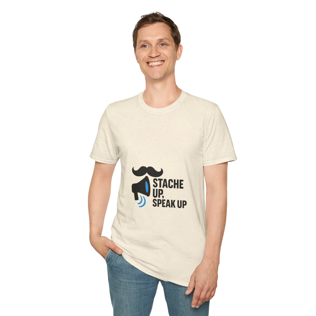 Stache Up Speak Up T-Shirt — Movember Awareness Mustache Tee - Trending Now - October 2026