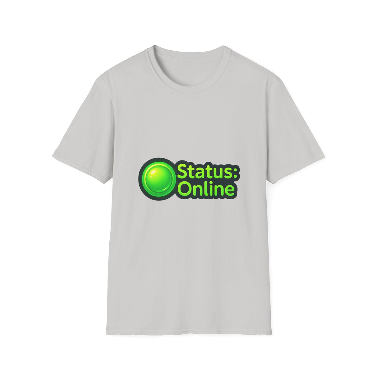 Status Online T-Shirt — Green Online Status Icon Tee - Trending Now - October 2026