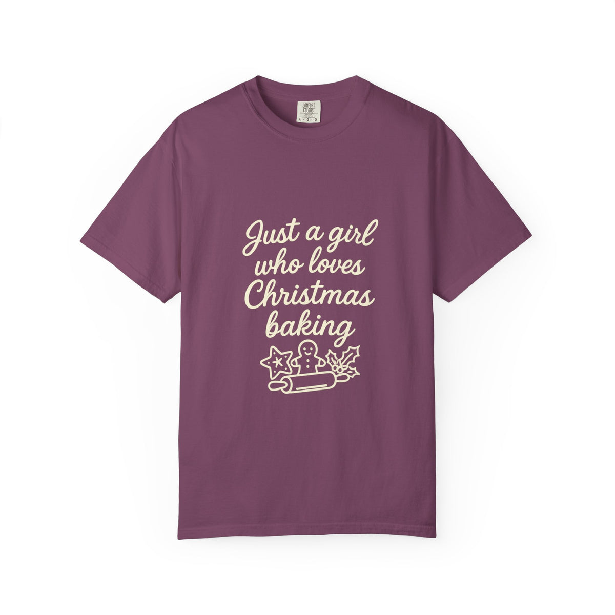 Christmas Baking T-Shirt — "Just a Girl Who Loves Christmas Baking" Holiday Tee- Trending Now - October 2026