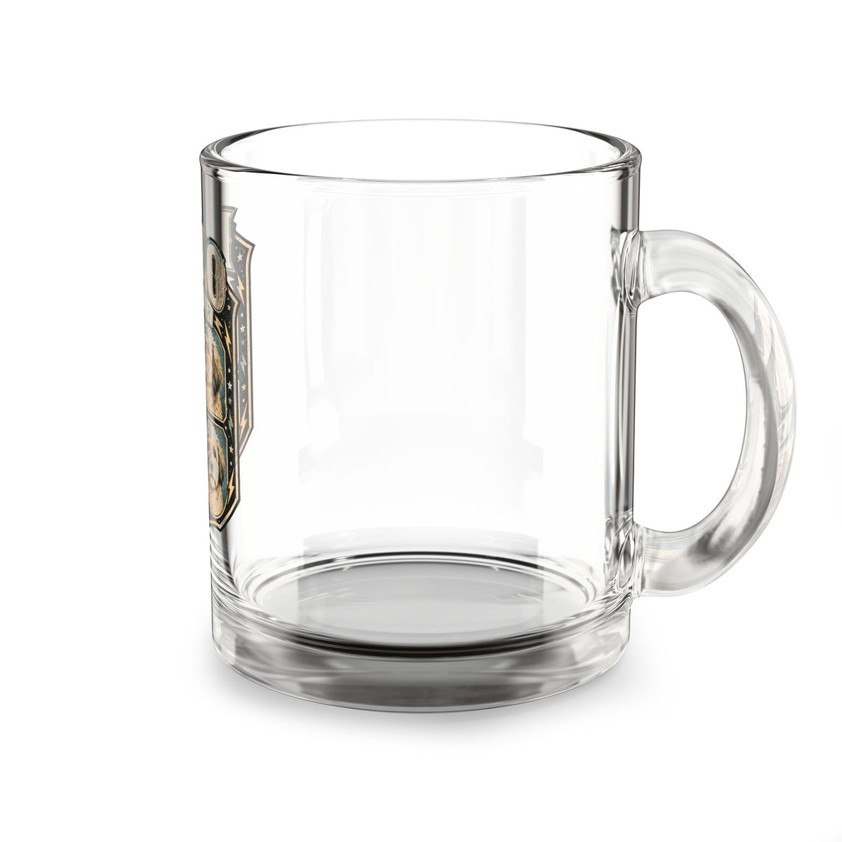 Milo "Good Boy Tour" Glass Mug — 10oz Dog Lover Coffee Mug Milo Bailey Dog Dad Mom  Glass Mug 10 oz