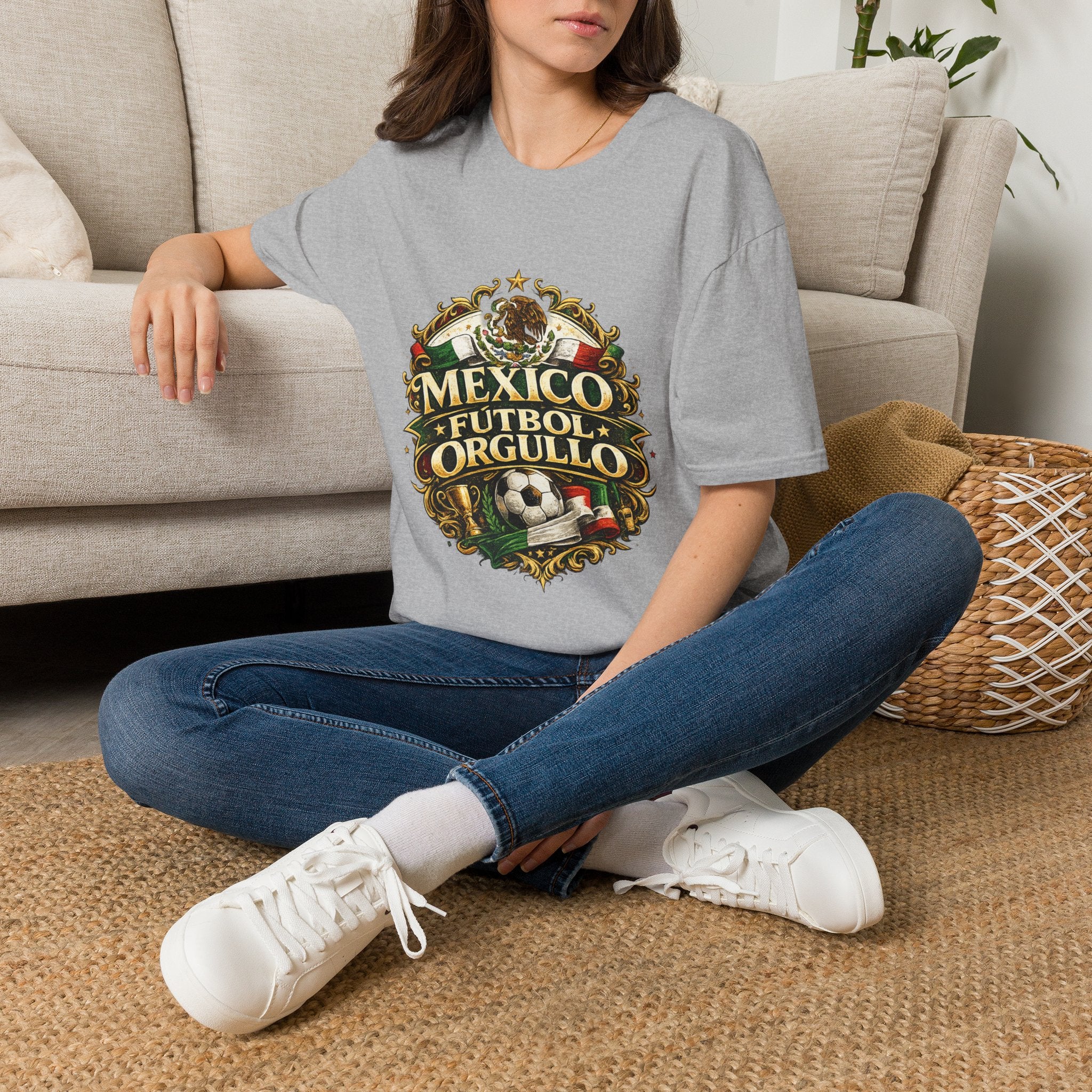 Mexico Fútbol Orgullo T-Shirt — Mexican Soccer Pride Graphic Tee
