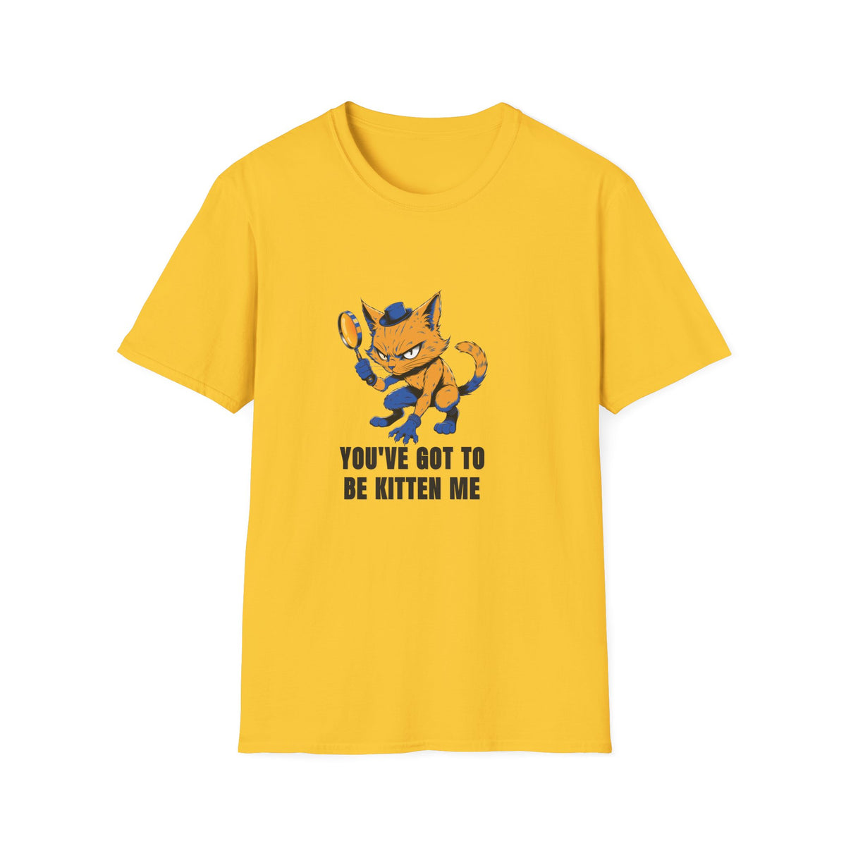 Detective Cat T-Shirt – "You've Got to Be Kitten Me" Funny Graphic Tee - Trending Now - August 2026
