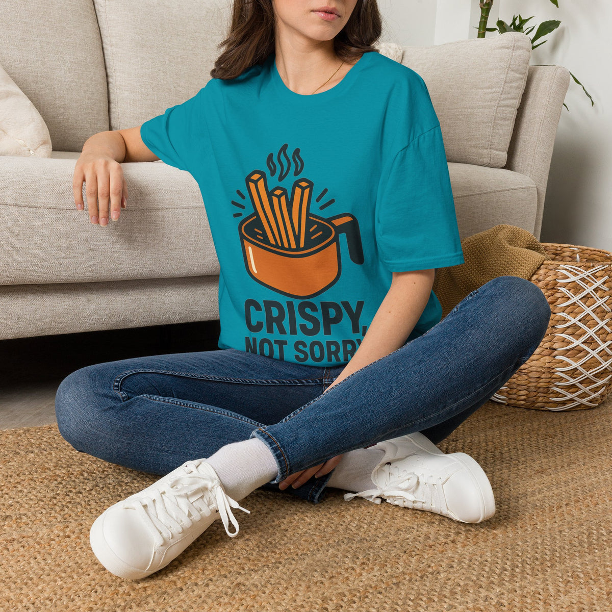 Fries Before Guys T‑Shirt — Funny Retro Snack Lover Graphic Tee - Trending Now - August 2026