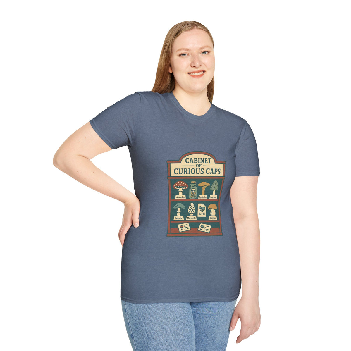 T-Shirt — Cabinet of Curious Caps Vintage Apothecary Graphic Tee - Trending Now - October 2026
