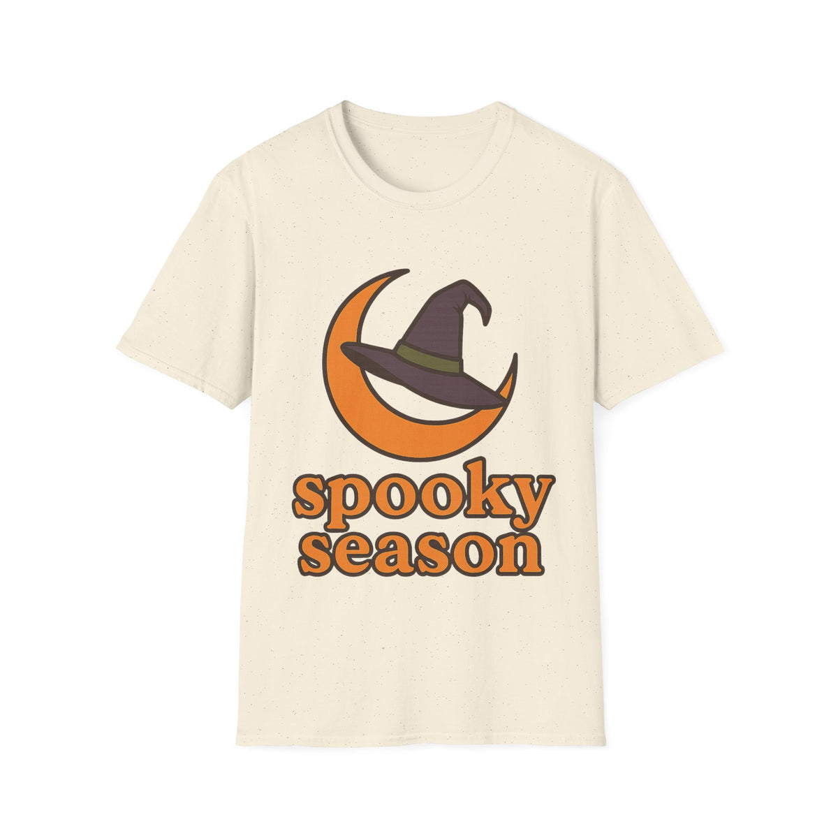 Spooky Season T-Shirt — Witch Hat & Moon Halloween Tee - Trending Now - August 2026