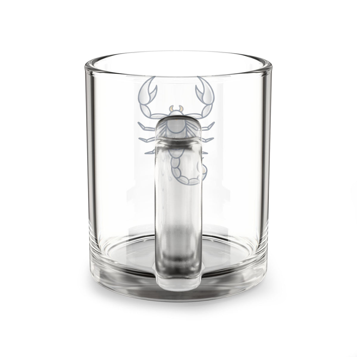 Scorpion Glass Mug — 10 oz Zodiac Cocktail Coffee Cup