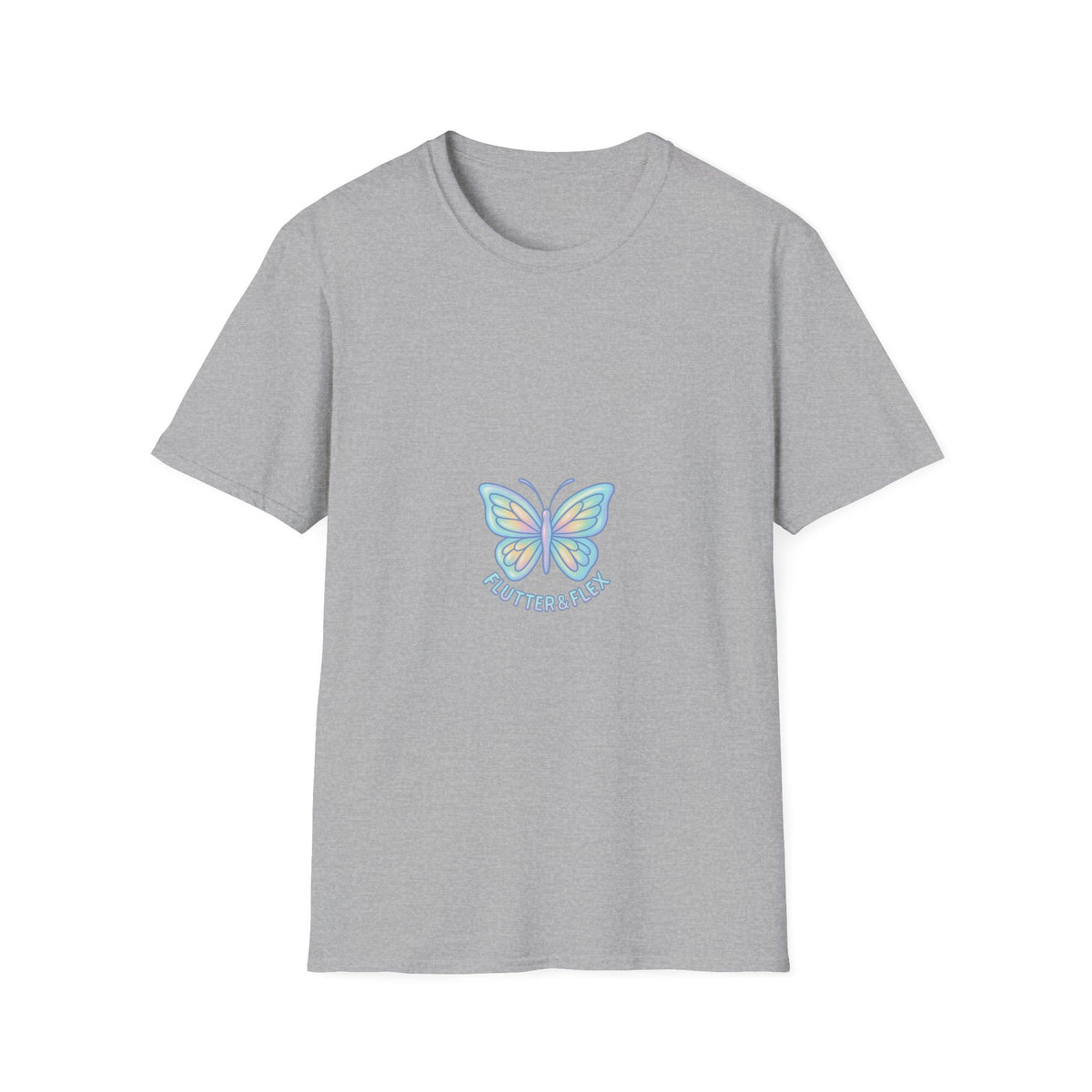 Butterfly Pastel Tee — 'Flutter & Fly' Small Chest Graphic T-Shirt - Trending Now - October 2026