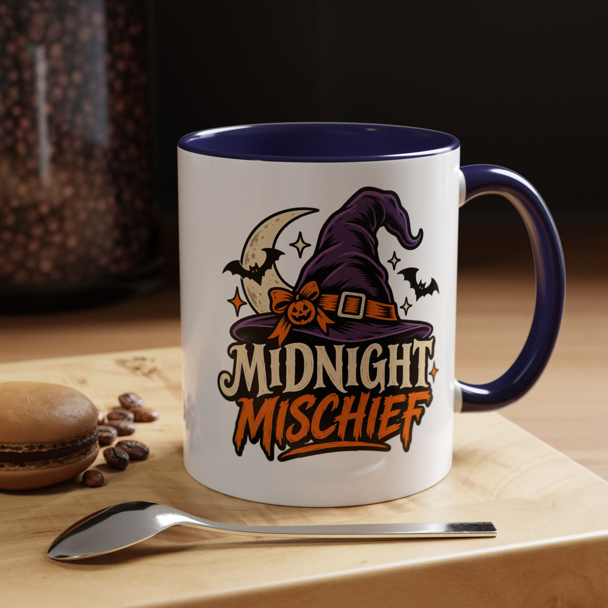 Midnight Mischief Halloween Coffee Mug — Accent 11/15oz