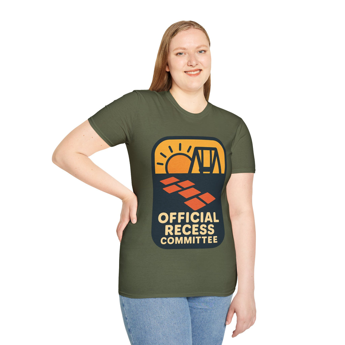 Official Recess Committee T-Shirt – Retro Sunset Camp Graphic Tee - Trending Now - August 2026