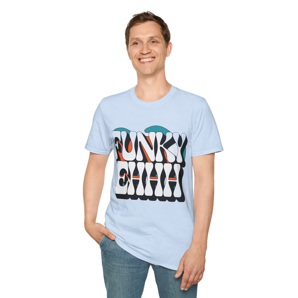 Funky Retro Graphic T-Shirt — Bold 70s Vibe "FUNKY" Tee - Trending Now - August 2026