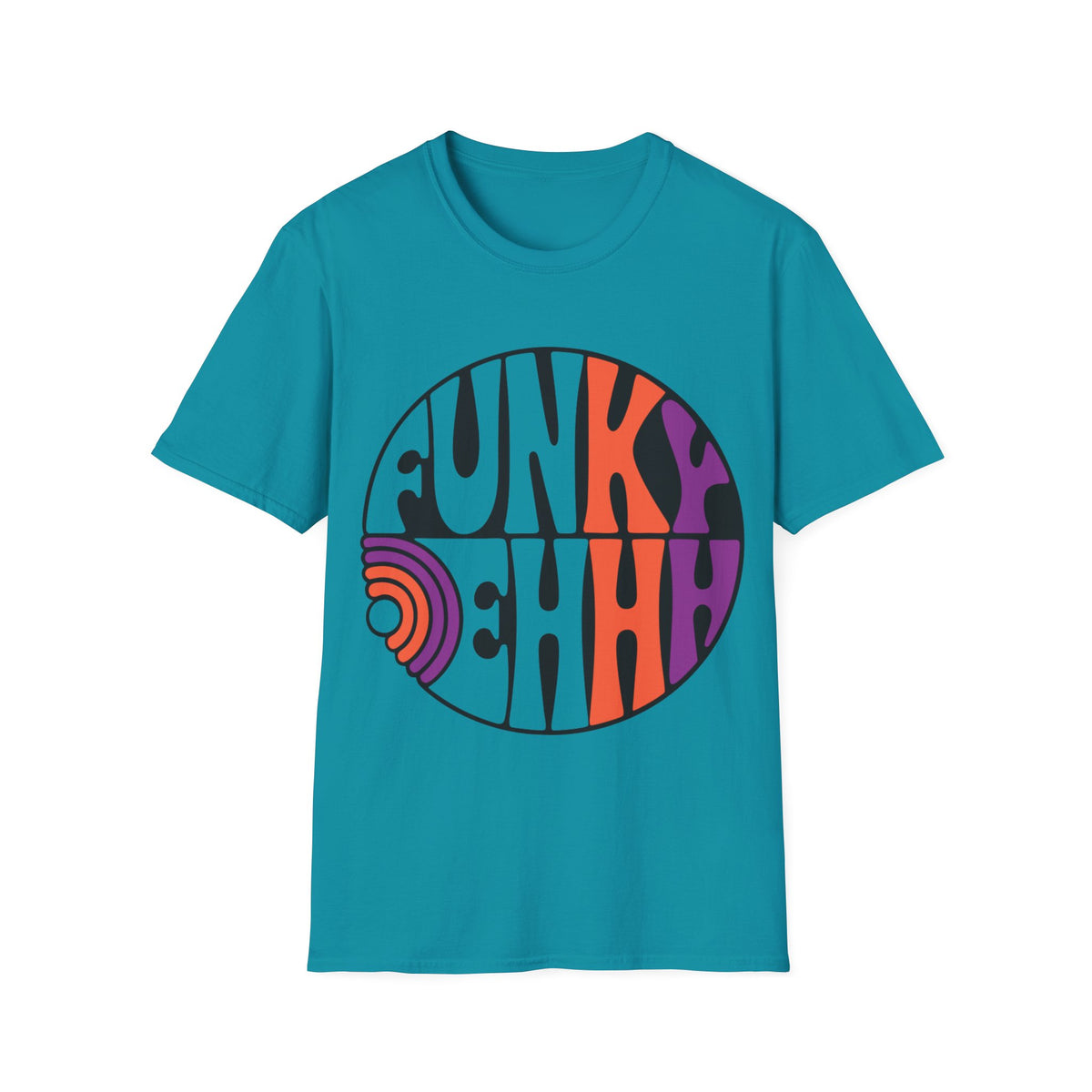 Funk Vibes Graphic T-Shirt — Retro 70s Circle Design - Trending Now - August 2026