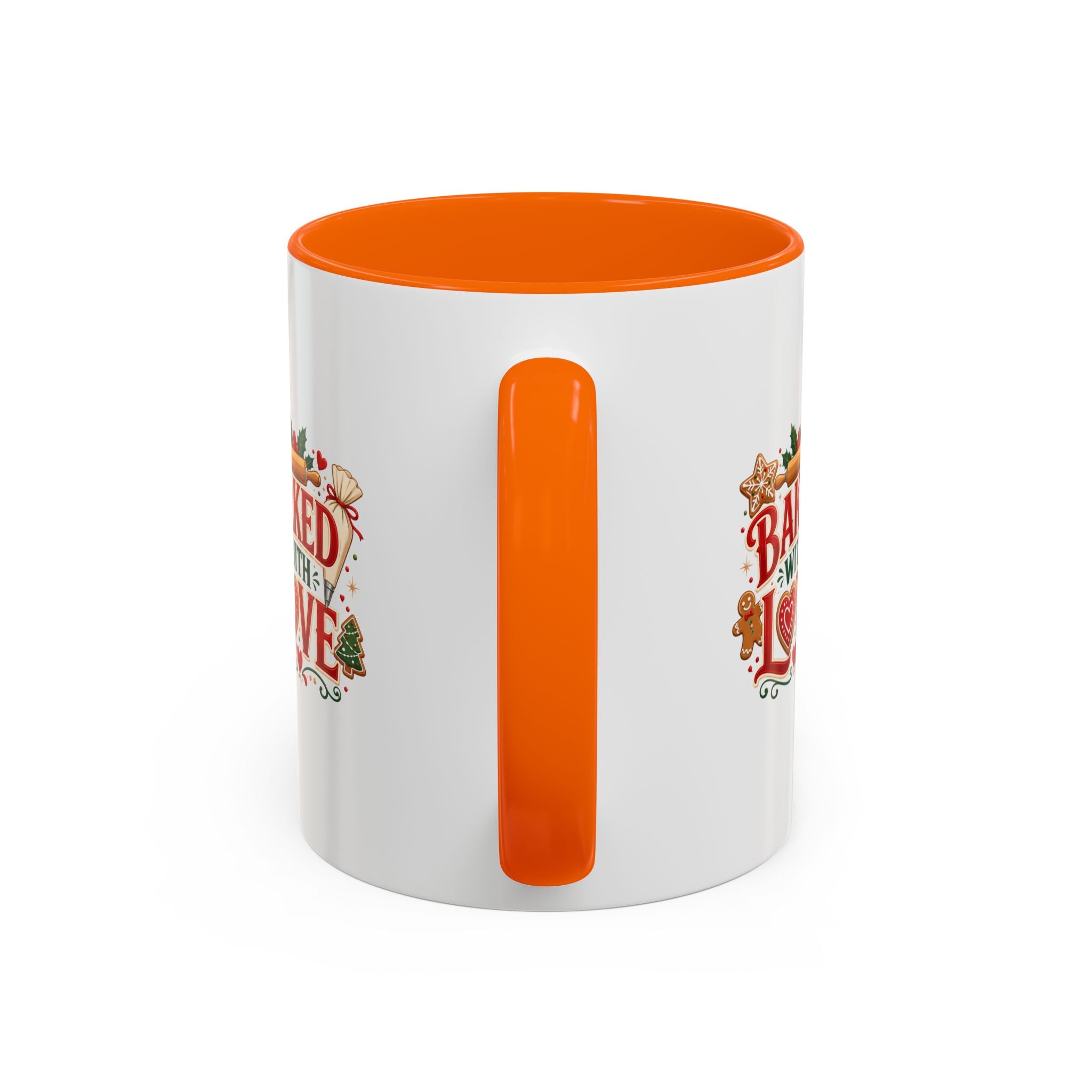 Baked With Love Coffee Mug — Holiday Baking Kitchen Gift