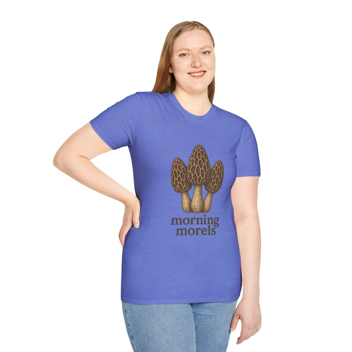 Morel Mushroom T-Shirt — Forager Graphic Tee ("Morel Hunter") - Trending Now - August 2026