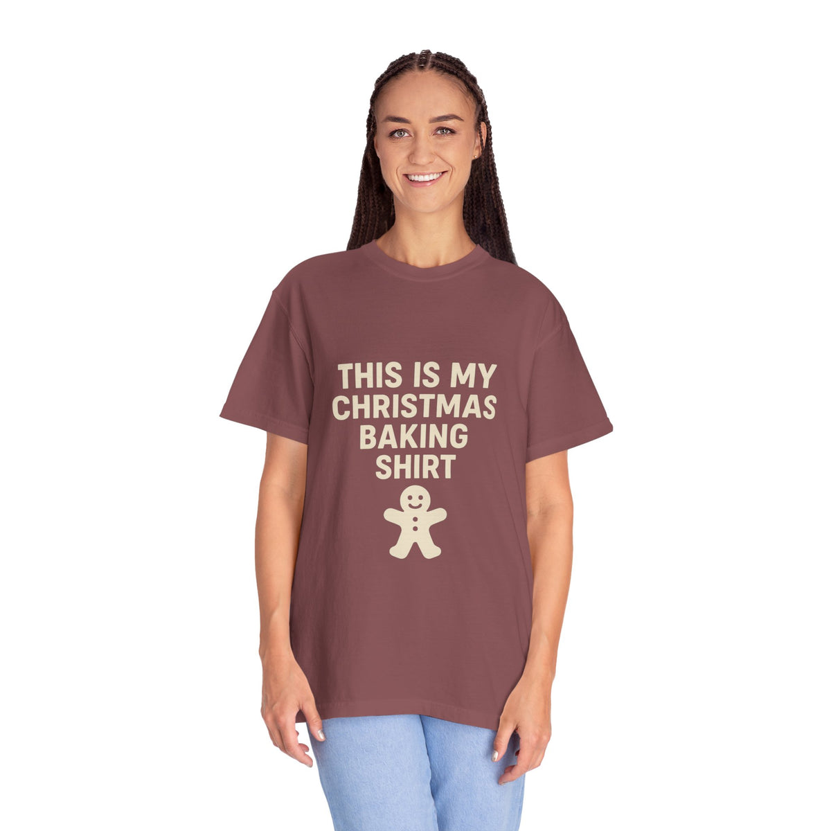 Christmas Baking Shirt — 'This Is My Christmas Baking Shirt' Tee with Gingerbread Graphic- Trending Now - October 2026