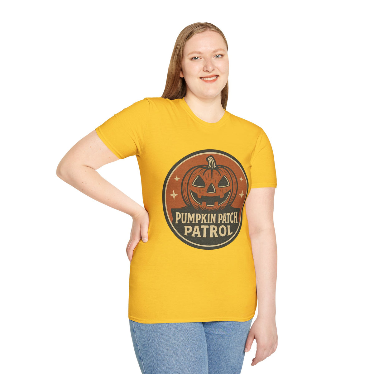 Pumpkin Patch Patrol T-Shirt — Cute Halloween Pumpkin Graphic Tee - Trending Now - August 2026