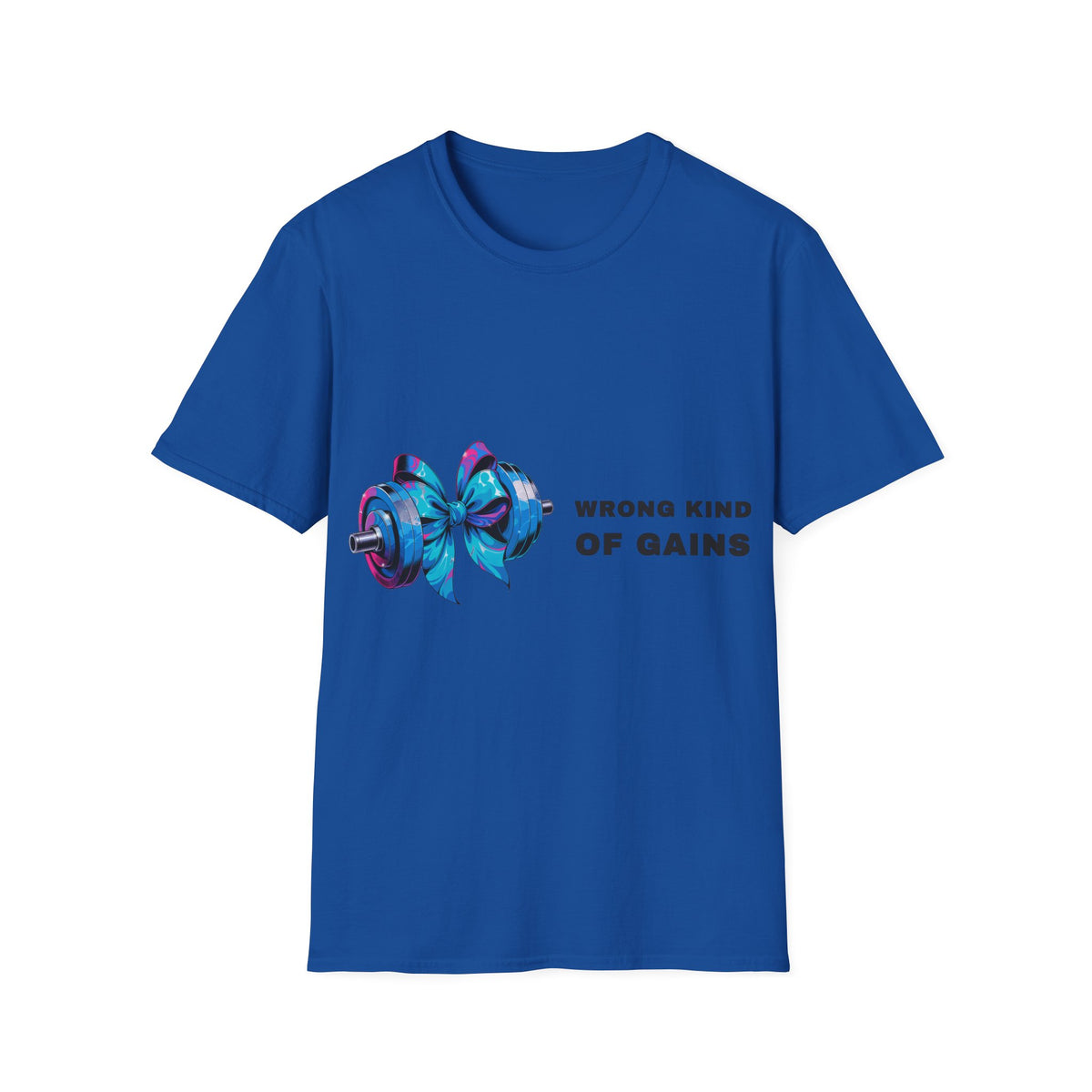 Gym Motivational T-Shirt — “Wrong Kind of Gains” Dumbbell Workout Tee - Trending Now - September 2026