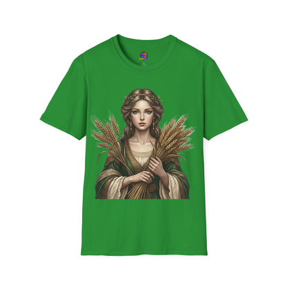 Goddess of Harvest T‑Shirt — Wheat Maiden Graphic Tee