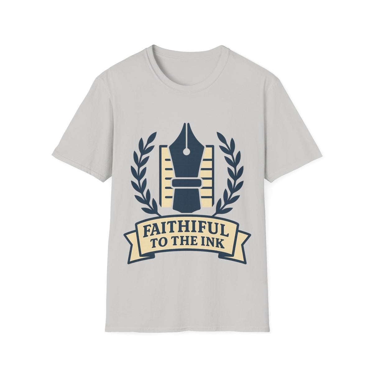 "Faithful To The Ink" Vintage Fountain Pen Tee | Retro Author Writer T-Shirt - Trending Now - September 2026