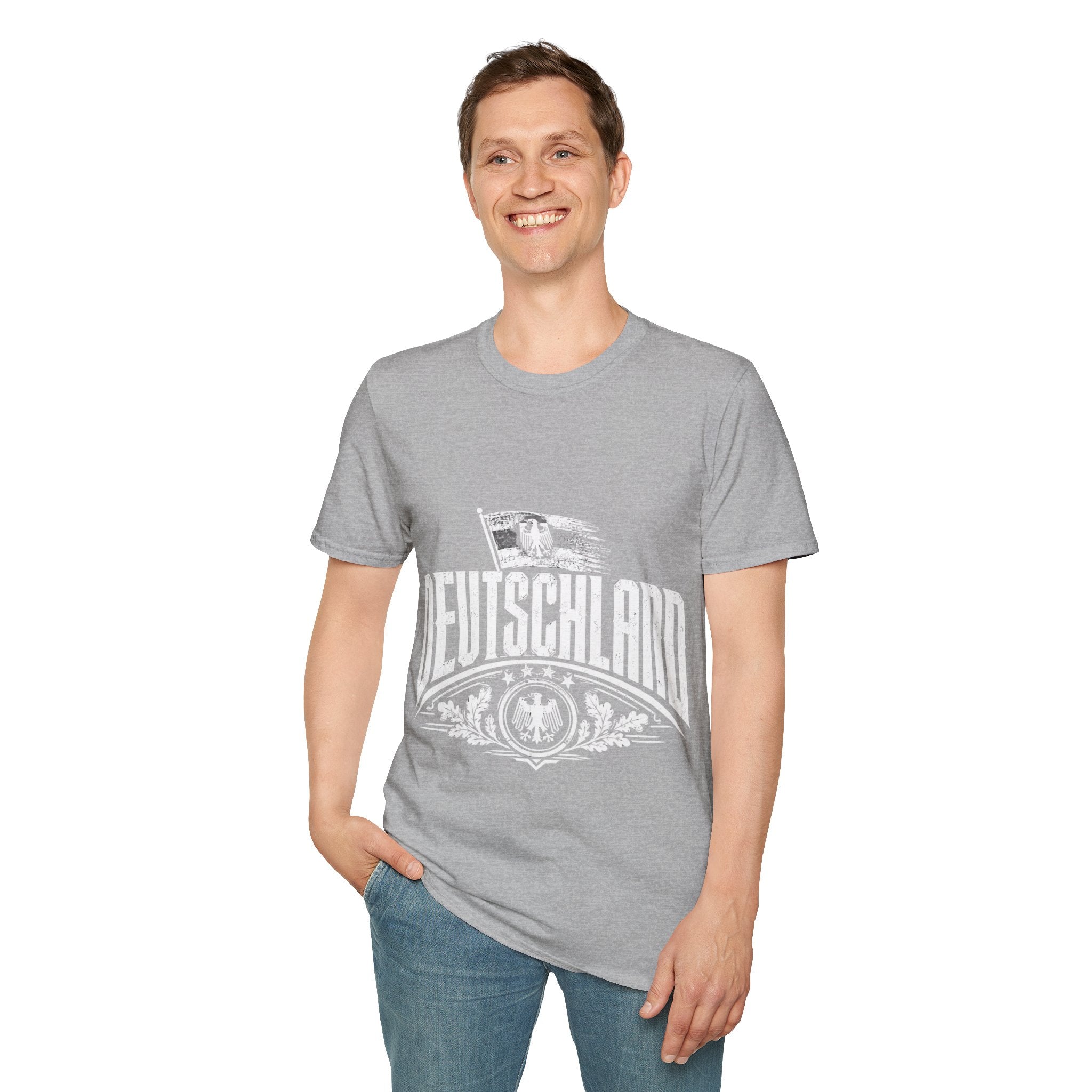 Germany Deutschland T-Shirt — Vintage German Crest Soccer Fan Tee