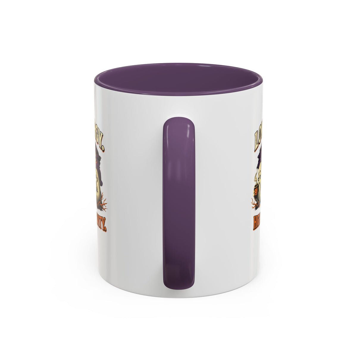 Halloween  Low Energy High Spirit  Accent Coffee Mug