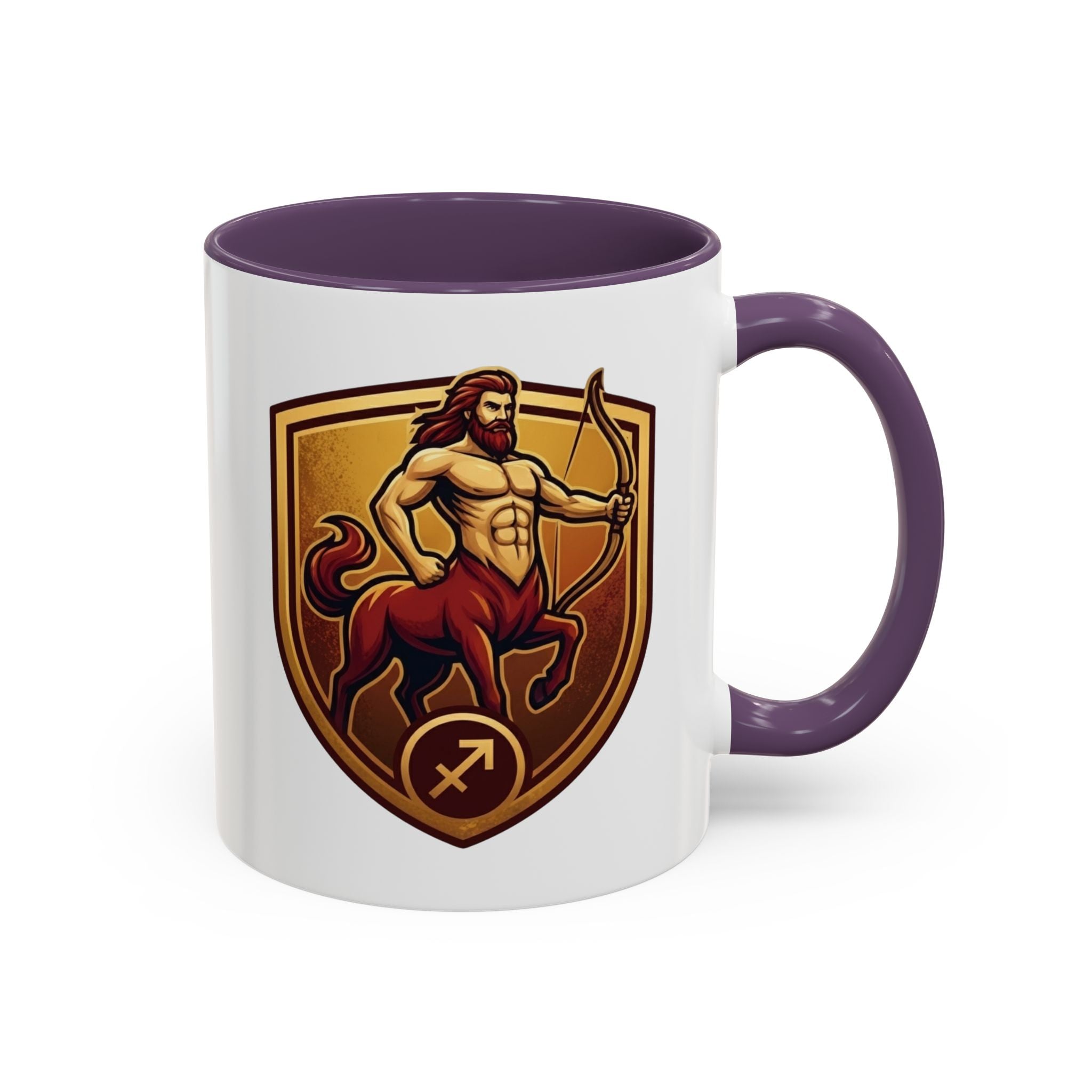 Sagittarius Centaur Coffee Mug — Zodiac Archer Accent Mug (11/15oz)