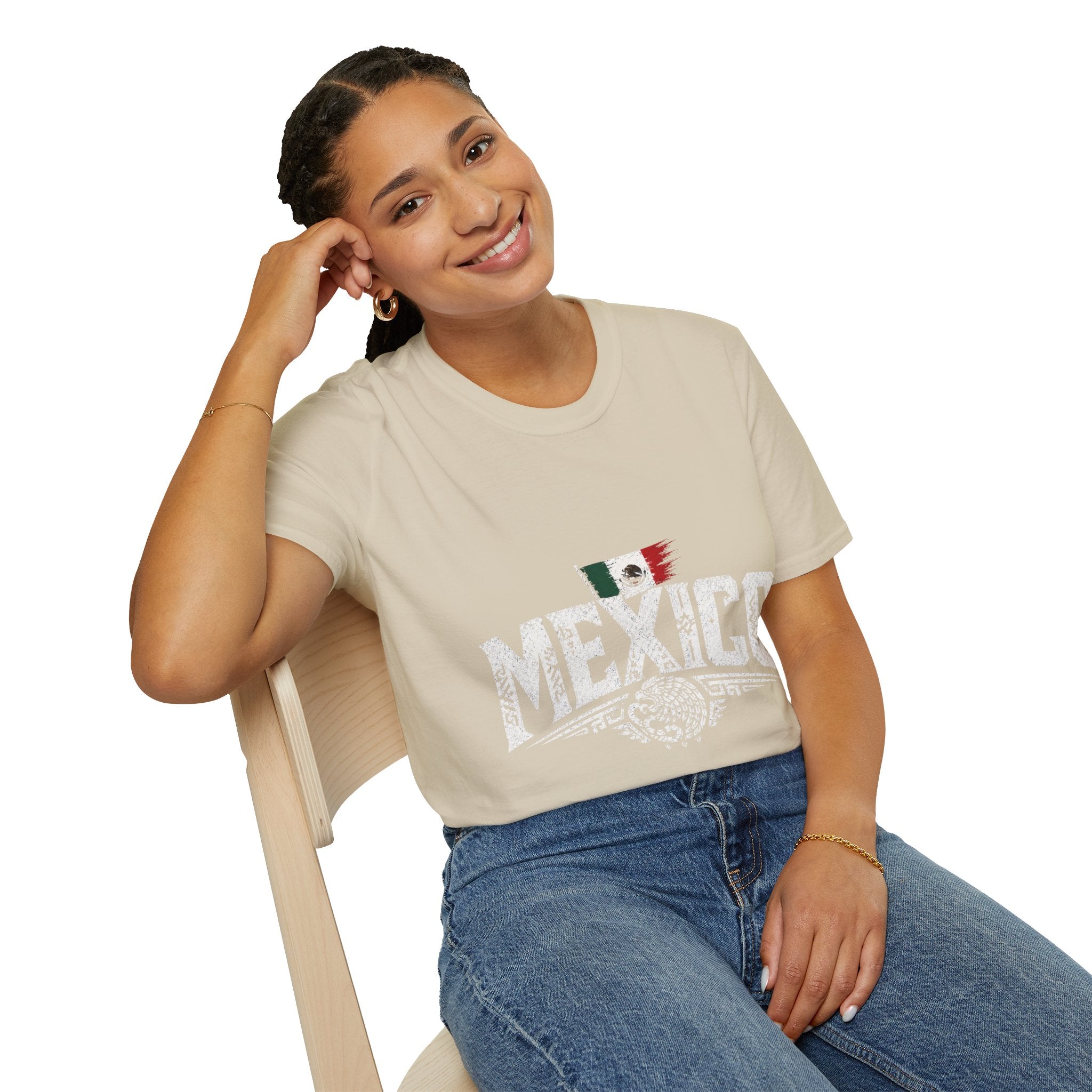Mexico Vintage Flag T-Shirt