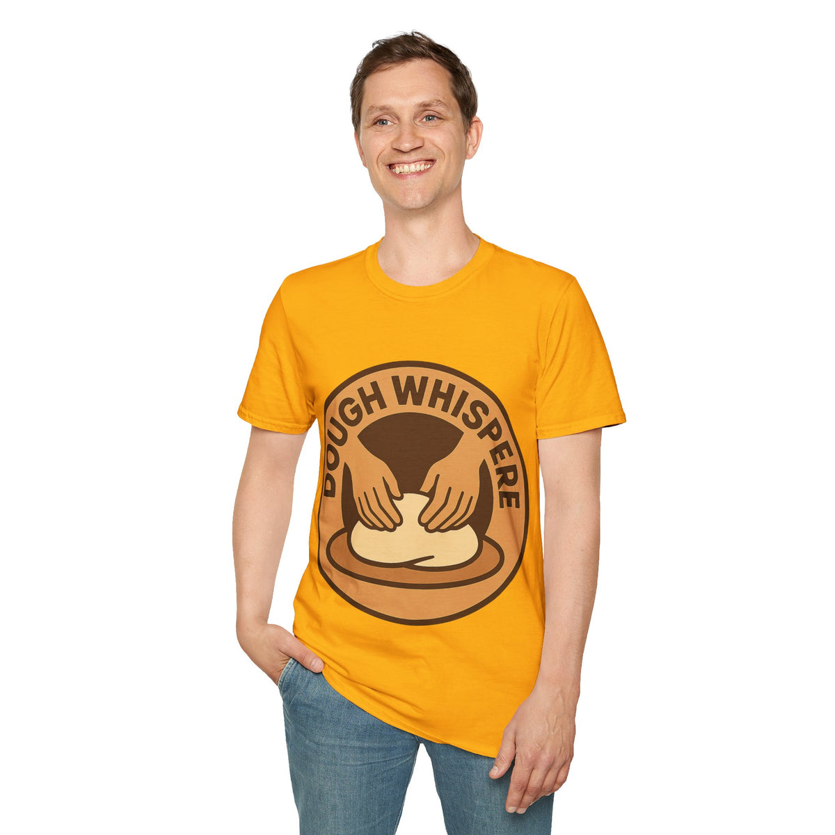 Baker Logo T-Shirt — "Dough Whisperer" Crew Tee- Trending Now - September 2026